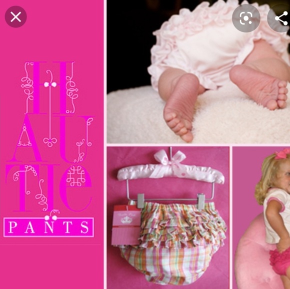 Hautie pants baby BLOOMERS ruffle bottoms S M - Picture 6 of 8